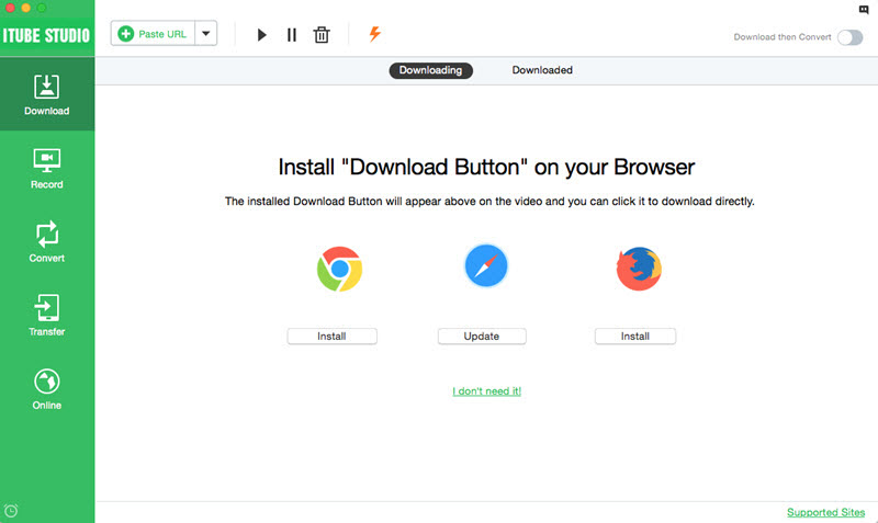 iTube Studio youtube video downloader