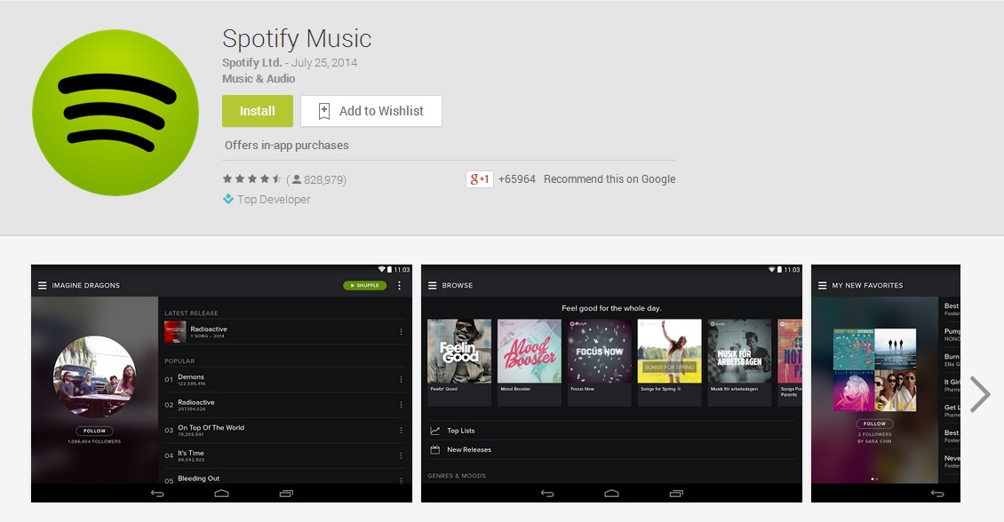 spotify download chrome