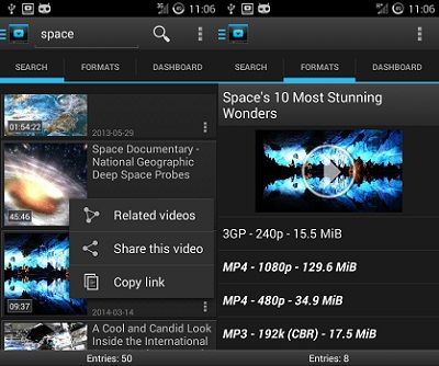 Downloader for Android  dentex's  Downloader for